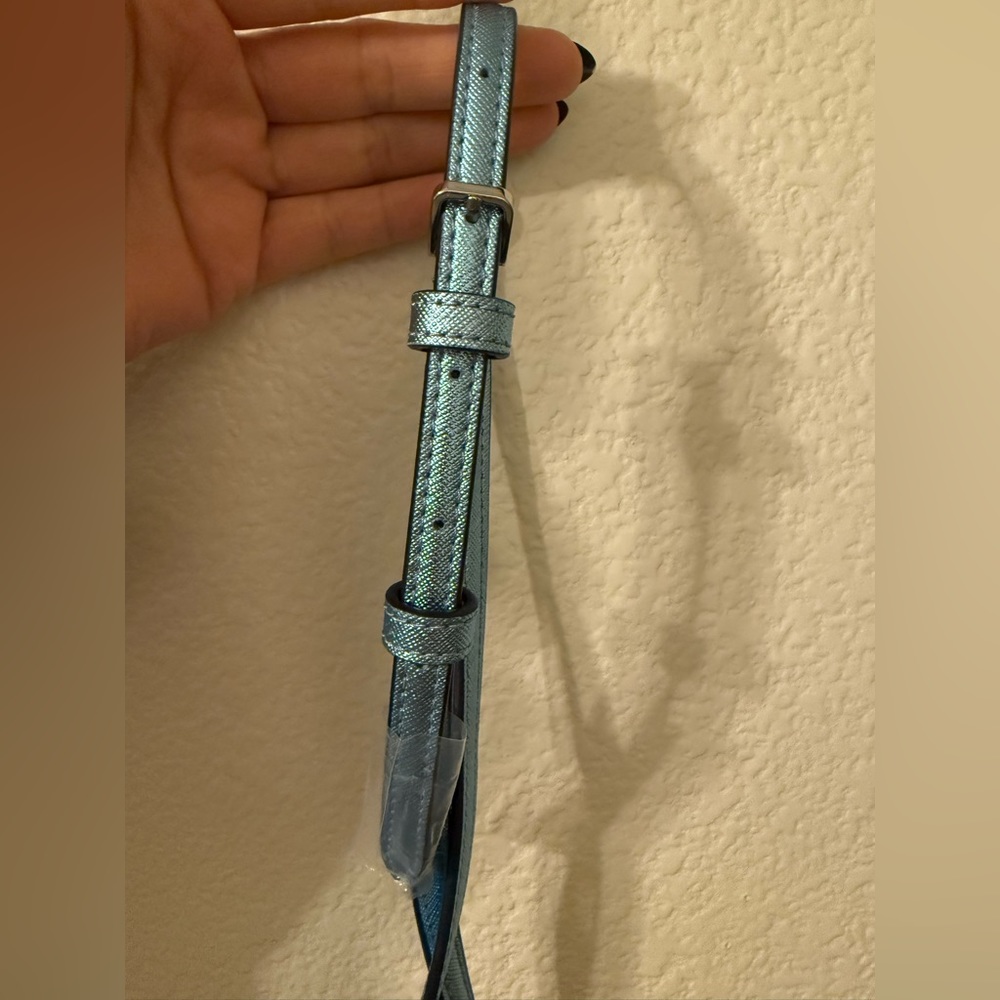 Kate Spade ♠️ Glitter Blue Crossbody Bag - Picture 6 of 10